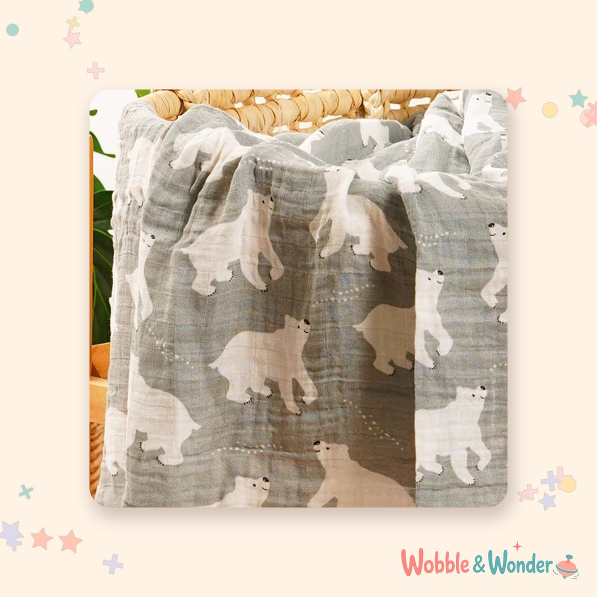 Grey Polar Bear