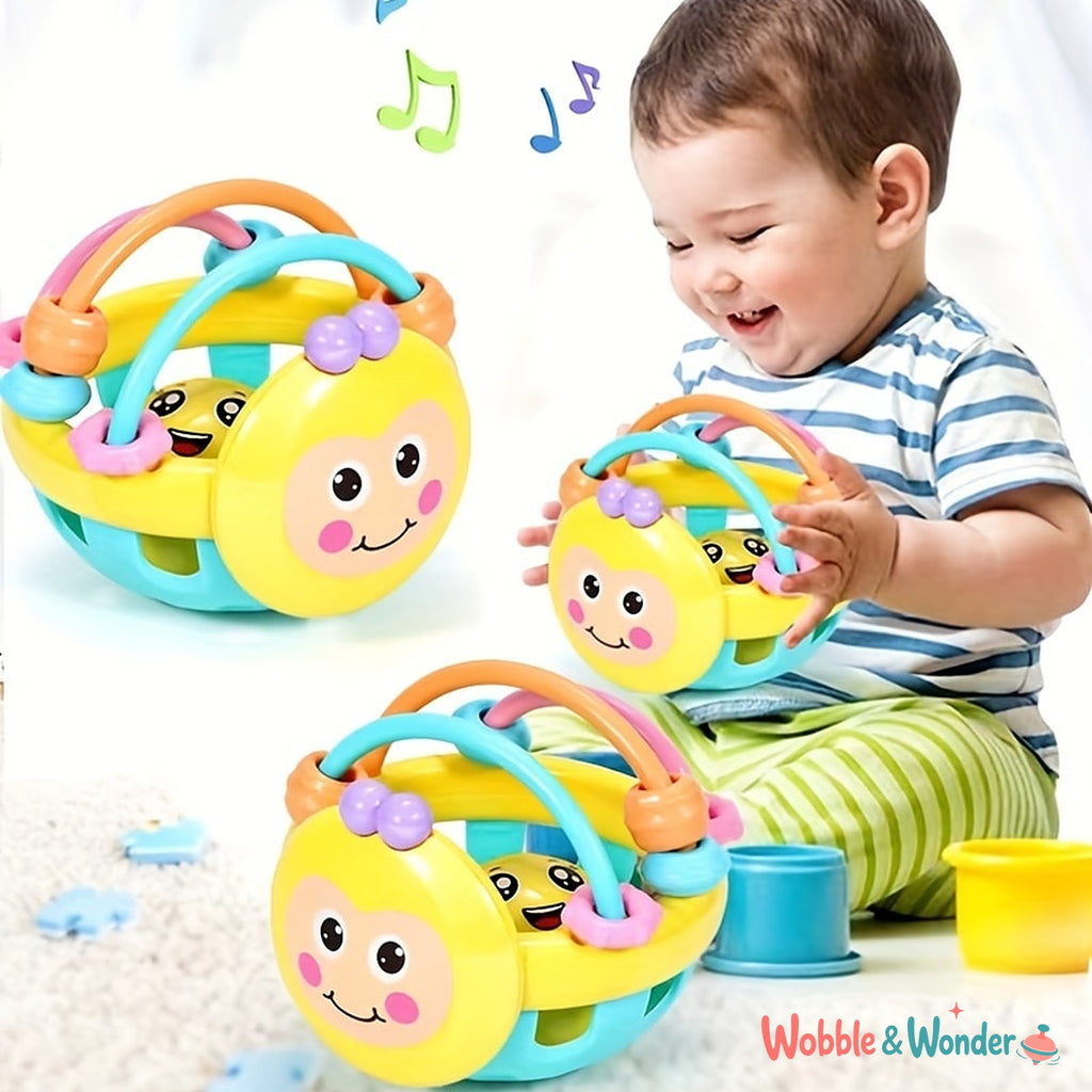 Bendy Rattle Catch Ball