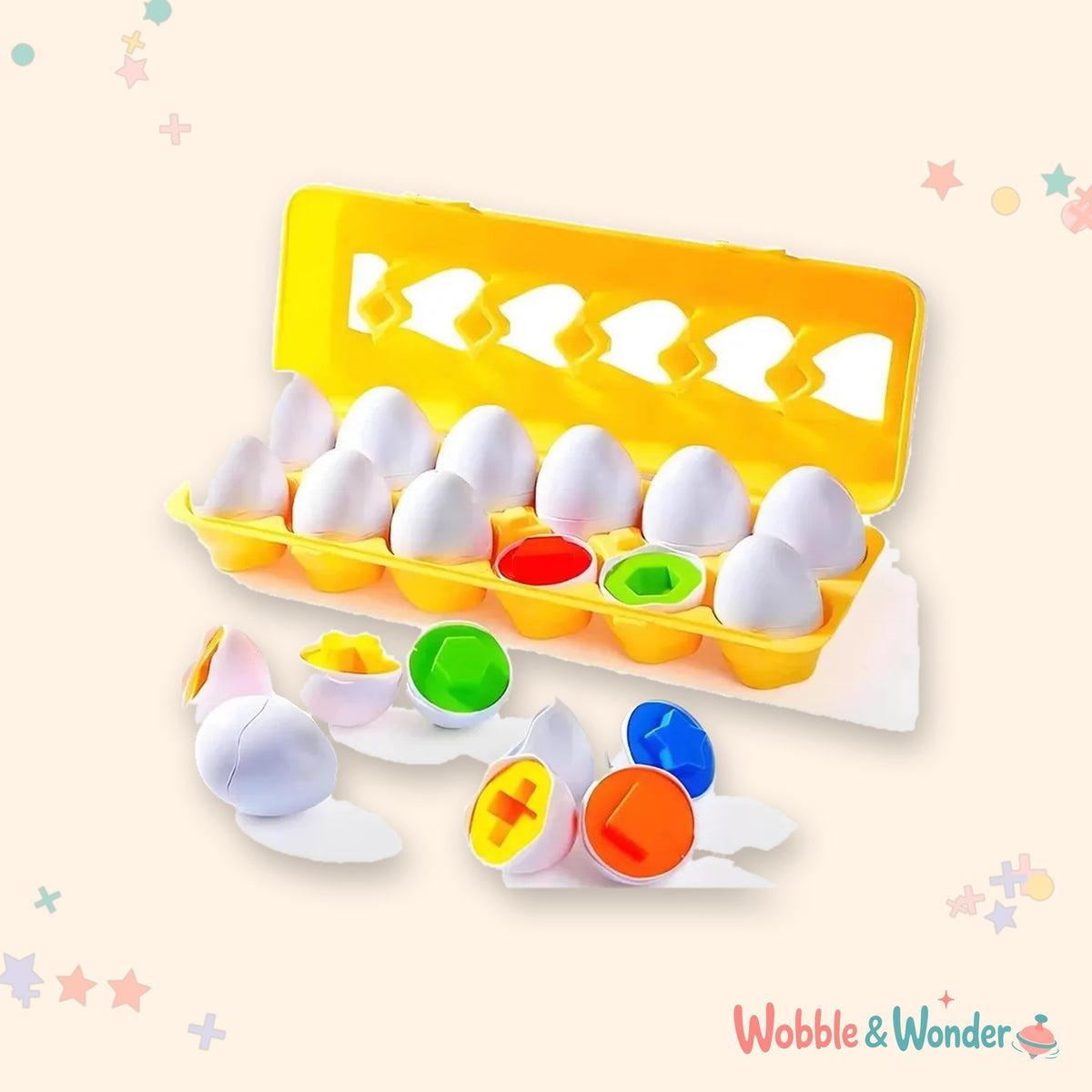 12 Eggs with Crate