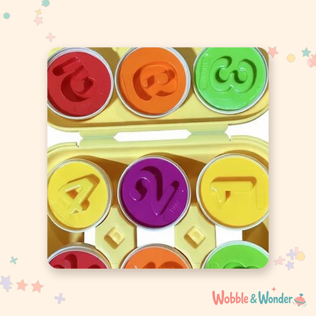6 Number Eggs