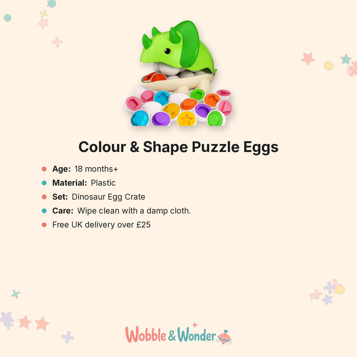 Dinosaur Egg Crate