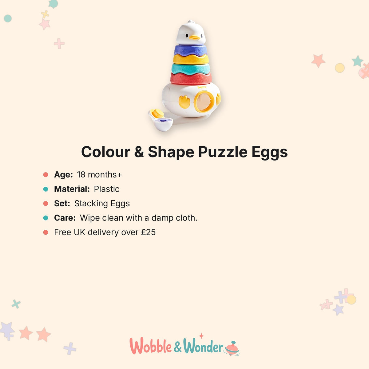 Stacking Eggs