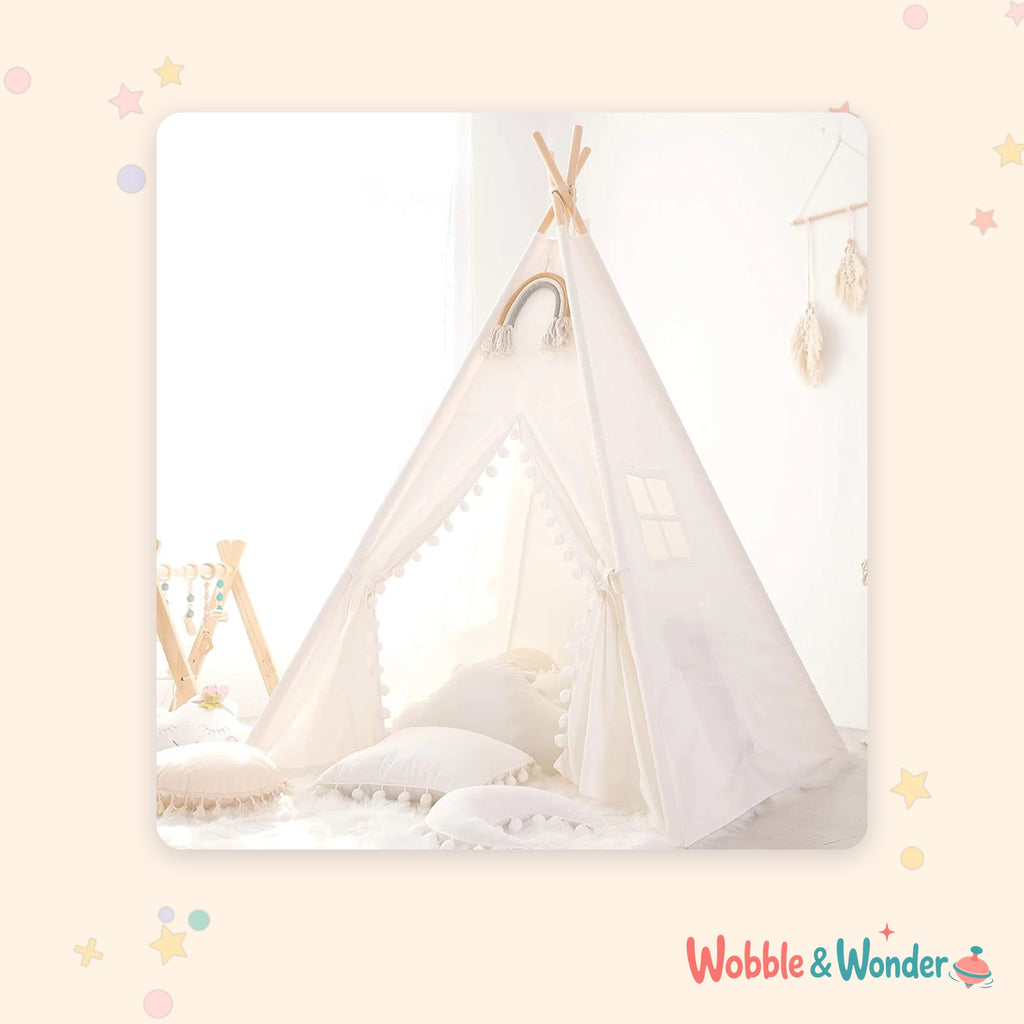 Cotton Teepee Play Tent