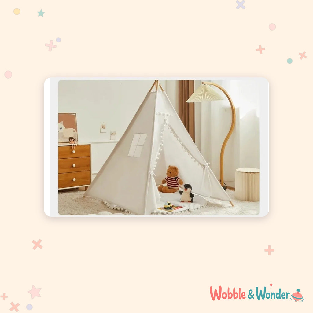 Cotton Teepee Play Tent