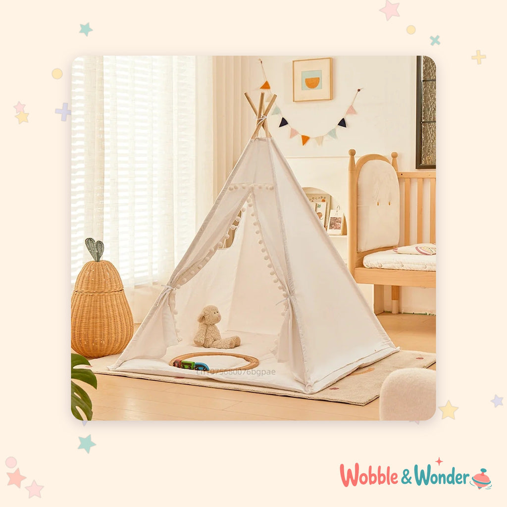 Cotton Teepee Play Tent