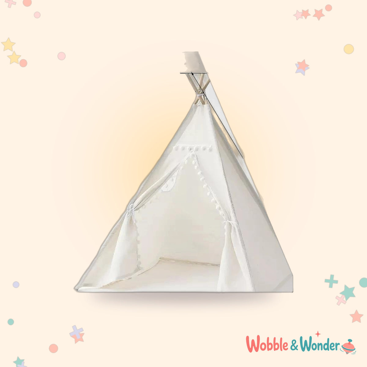 Cotton Teepee Play Tent