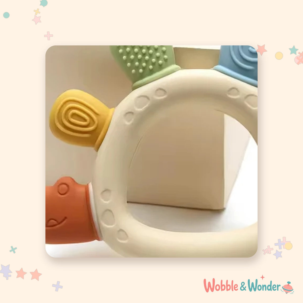 Dinosaur Silicone Teether