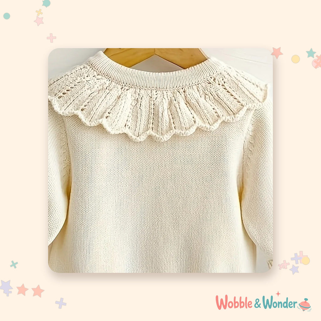 Embroidered Knitted Cardigan