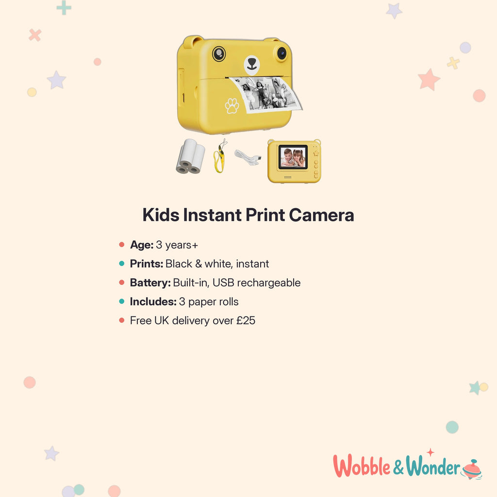Kids Instant Print Camera