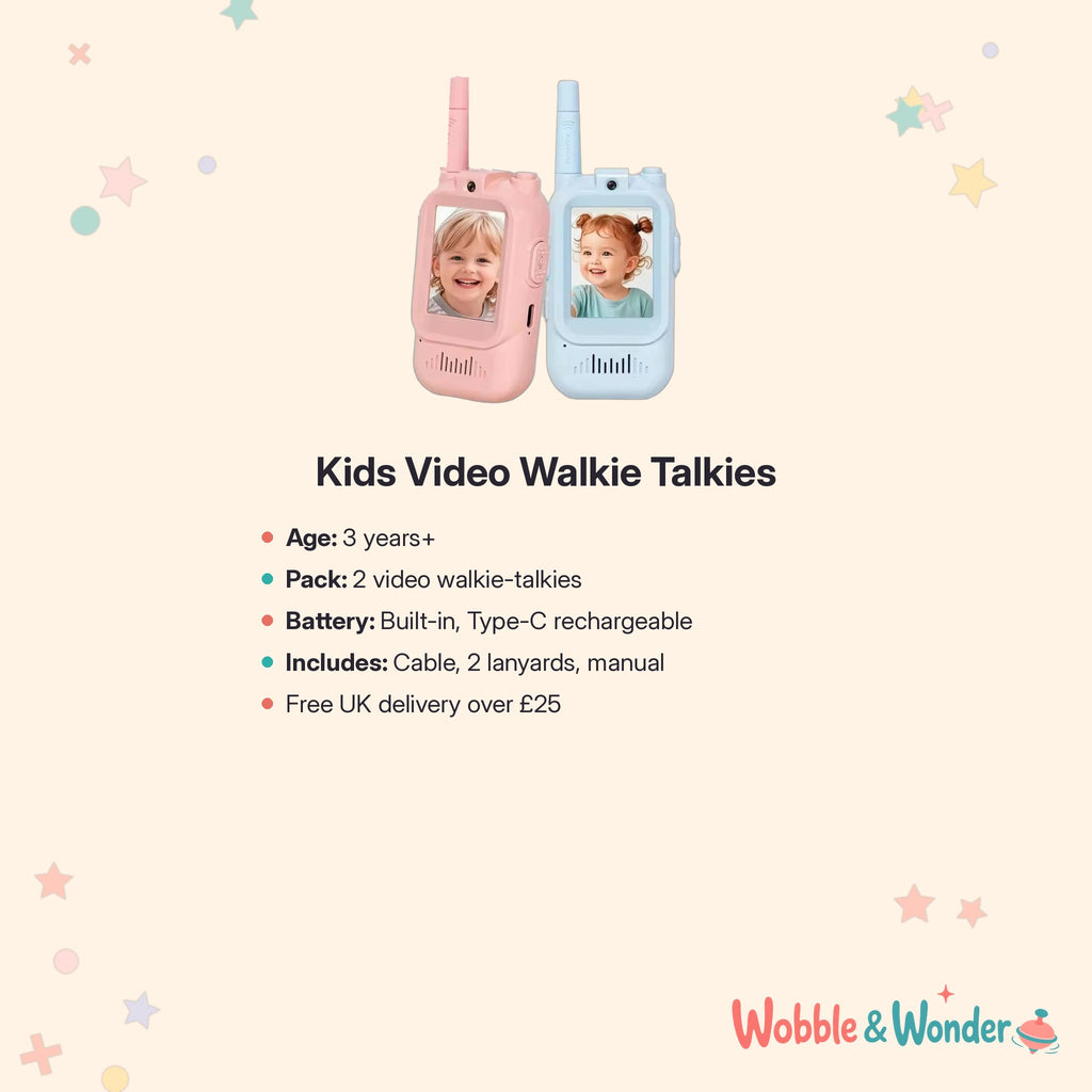 Kids Video Walkie Talkies (2 Pack)