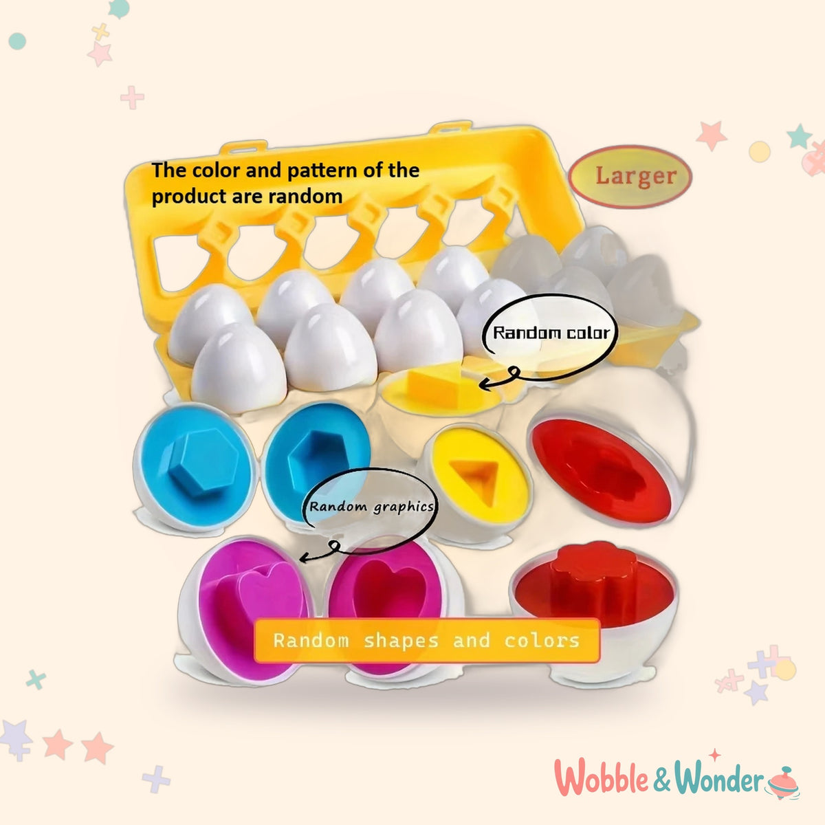 12 Shape Eggs