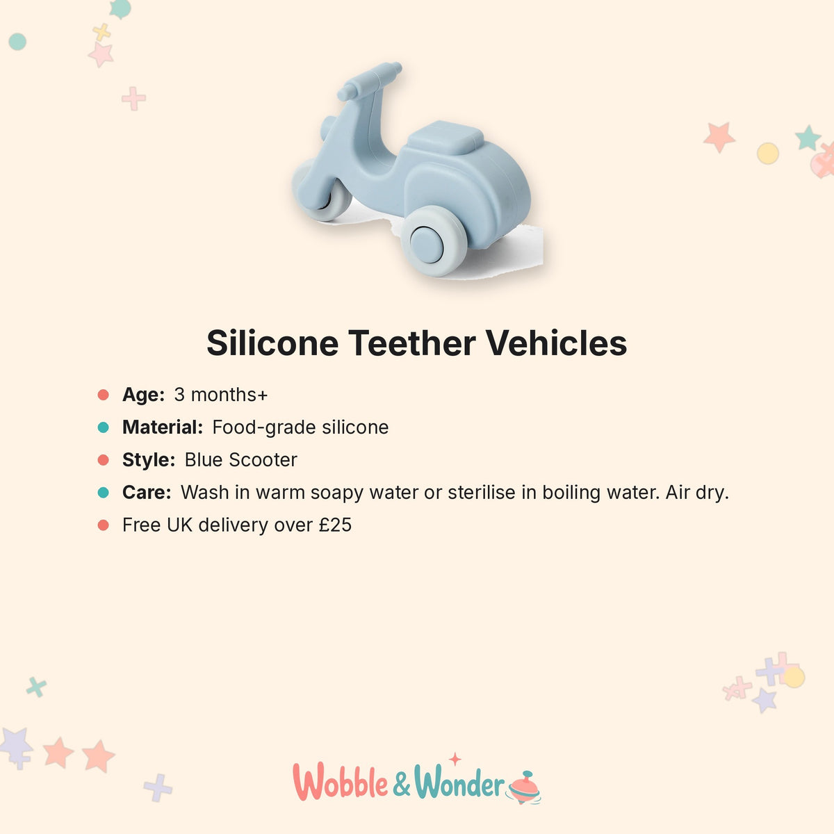 Blue Scooter