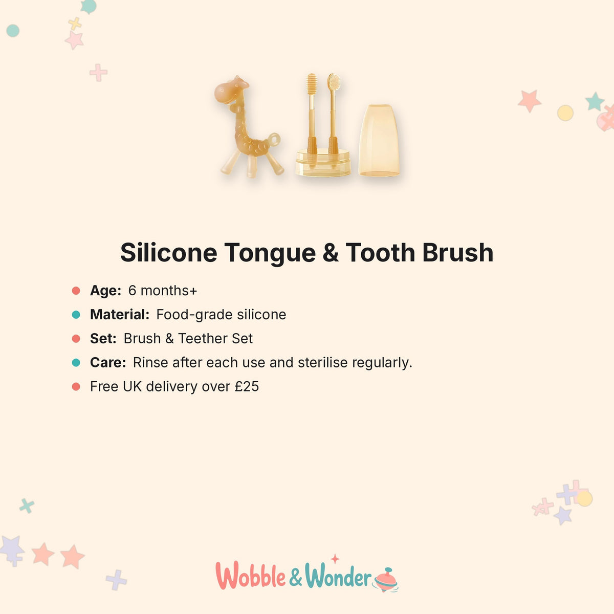Brush & Teether Set