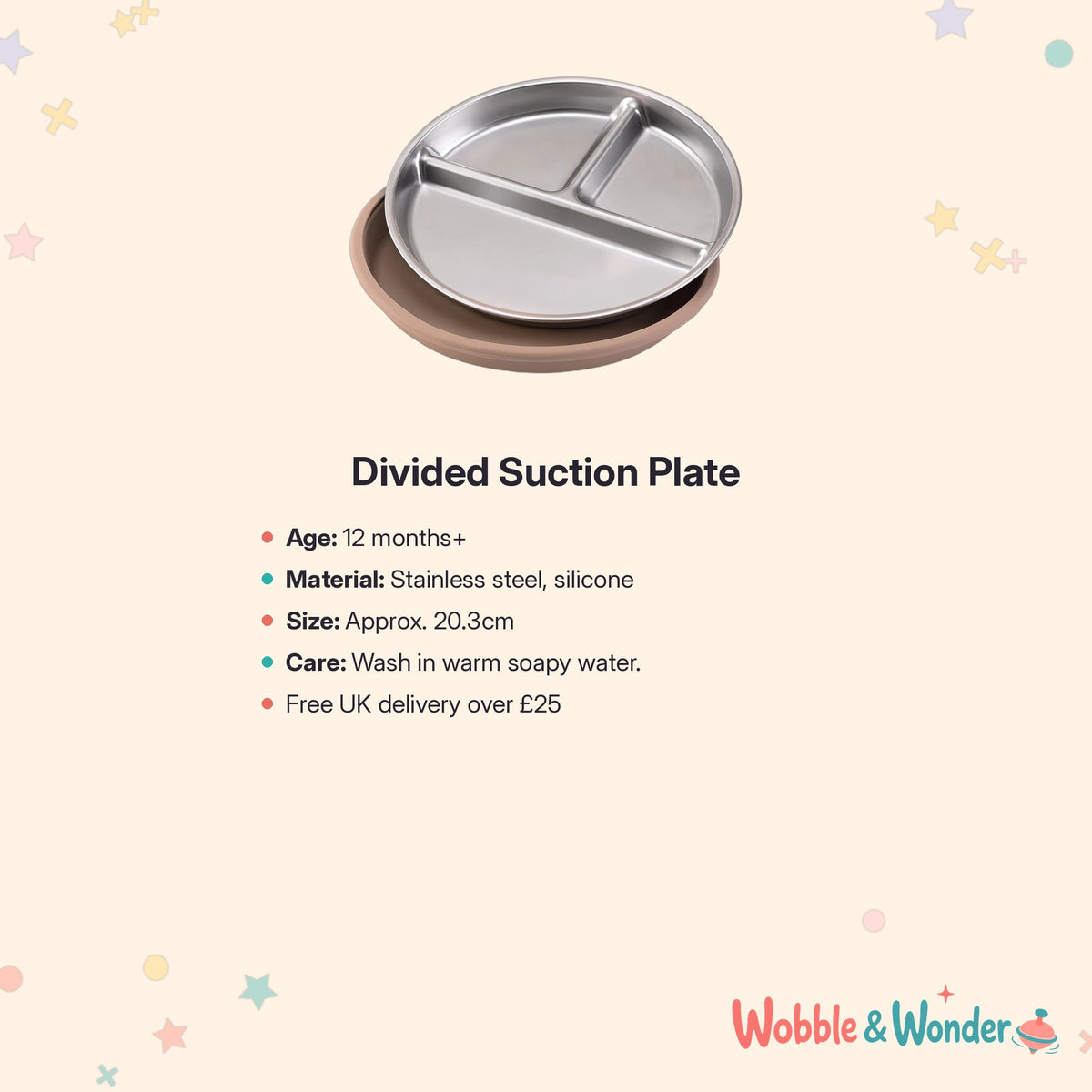 Stainless Steel Divided Suction Plate