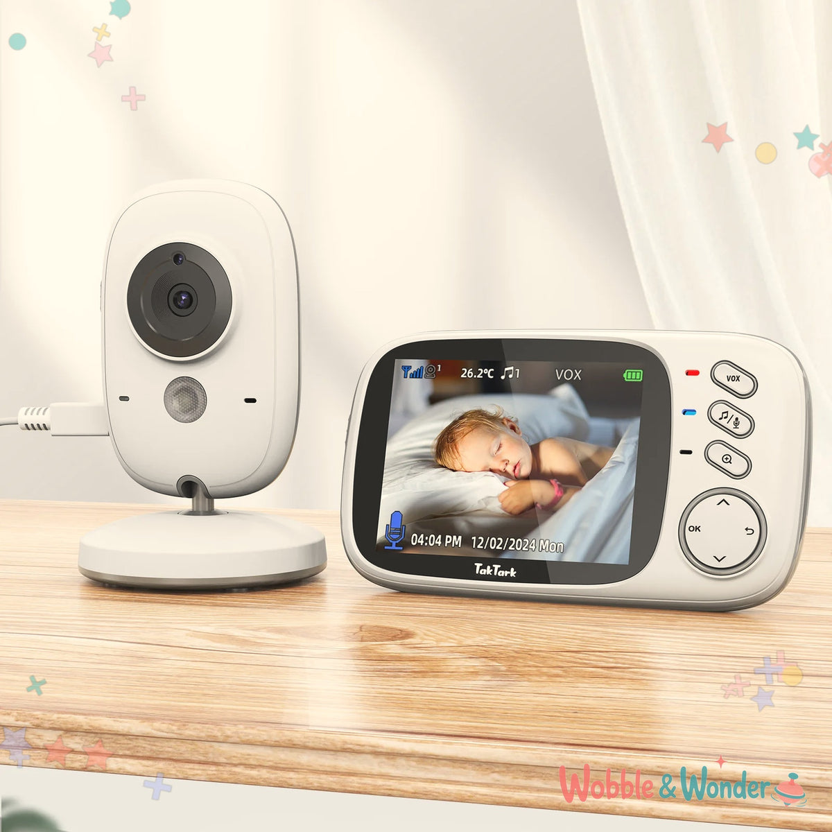 Orbit Lite – 3.2" USB-C Video Baby Monitor