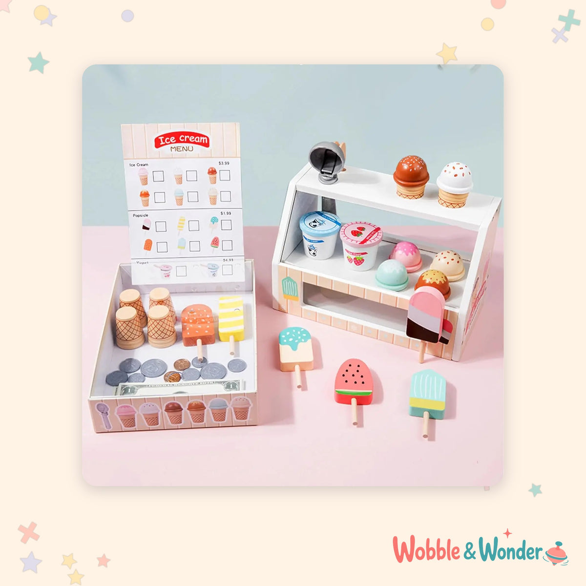 Display Counter with Menu